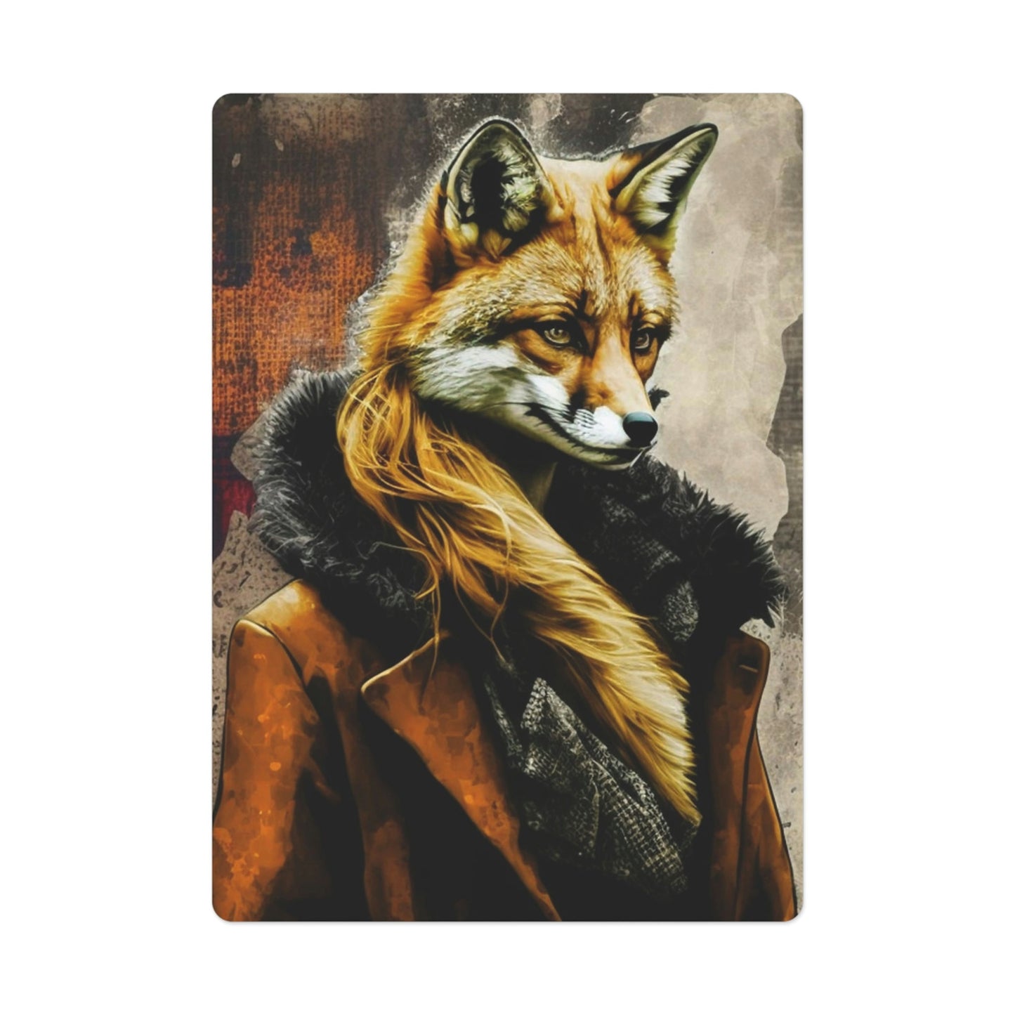 Lady Fox Poker Playing Cards