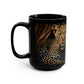 Leopard Family - 15 oz Coffee Mug - leopard Mug, leopard Coffee Mug, leopard Gift, leopard Gifts, leopard Coffee Mug, leopard Lover Gift, leopard Lover Gifts, Safari Gift