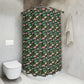 Lotus Flower Floral Polyester Shower Curtain
