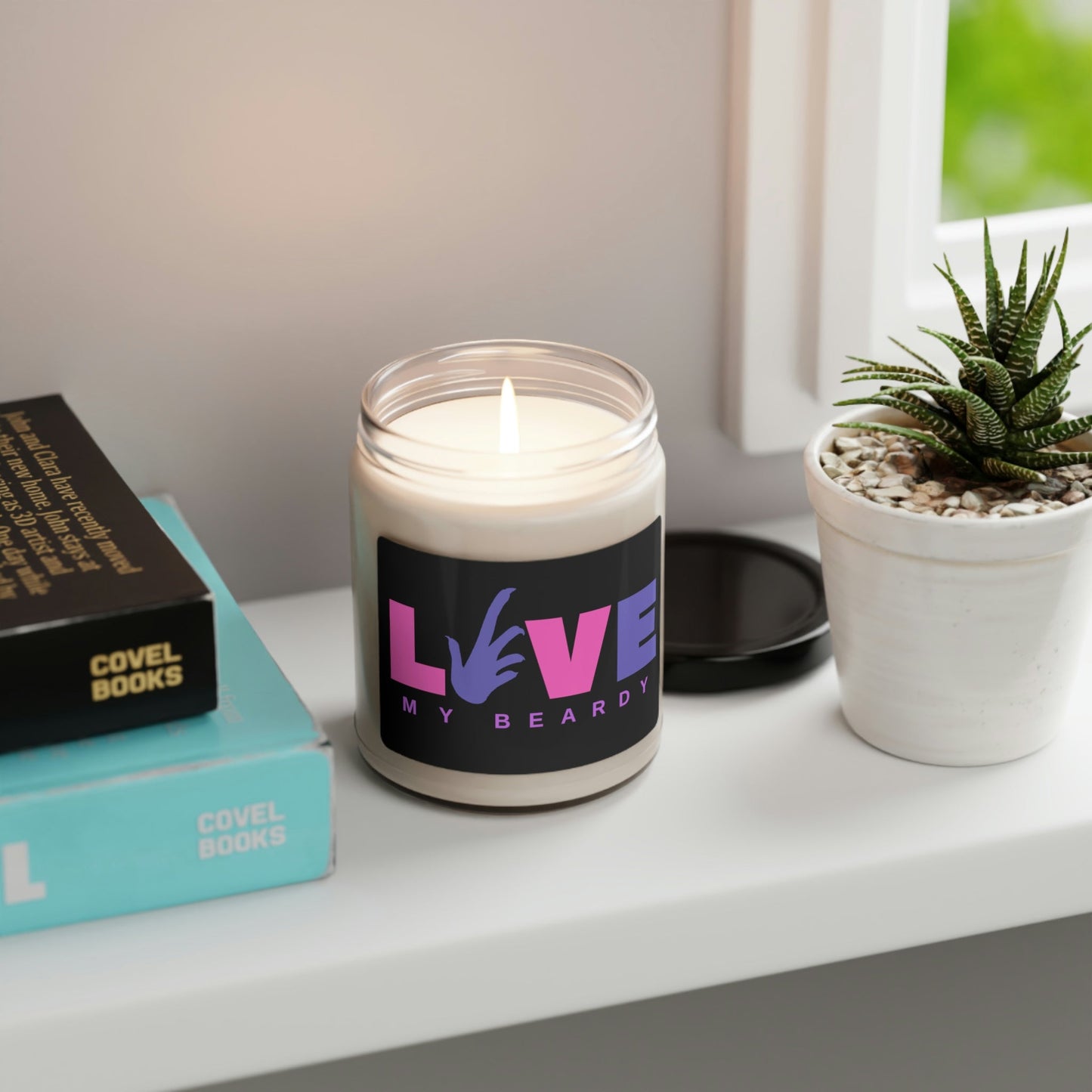 Love My Beardy Scented Soy Candle - 9oz