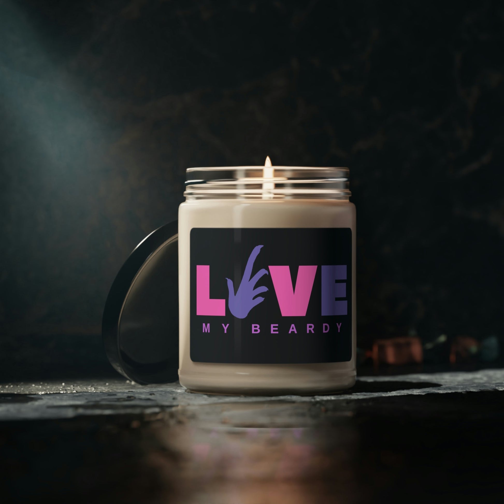 Love My Beardy Scented Soy Candle - 9oz