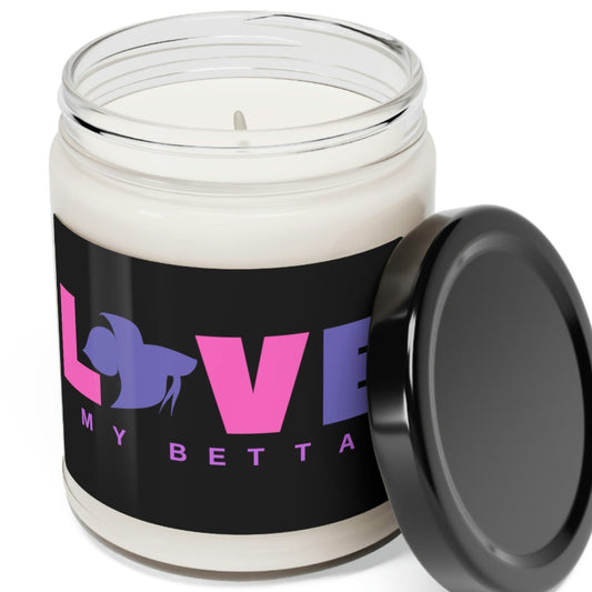Love My Betta Scented Soy Candle - 9oz