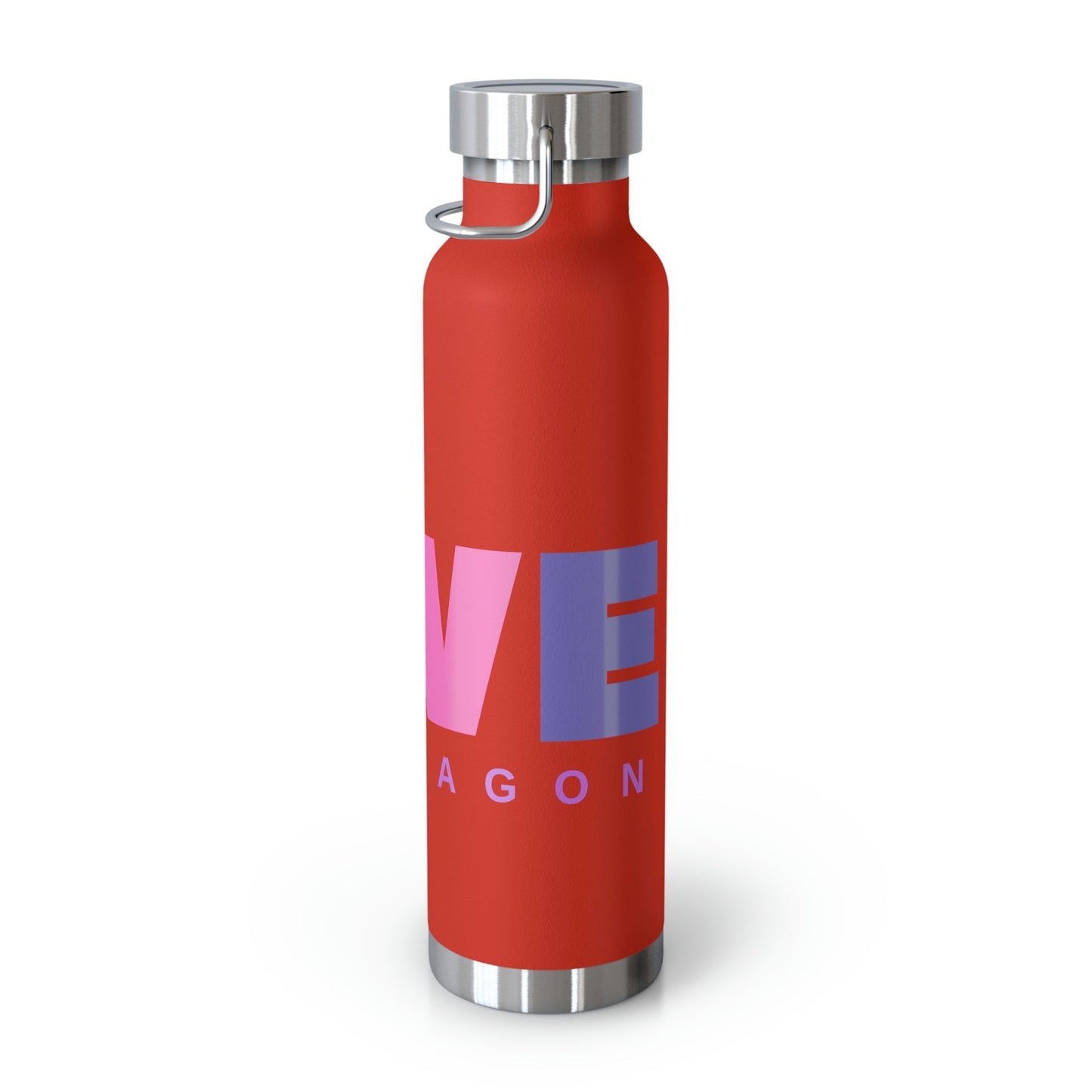 Love My Dragon (Bearded Dragon) | Copper Vacuum Insulated Bottle, 22oz