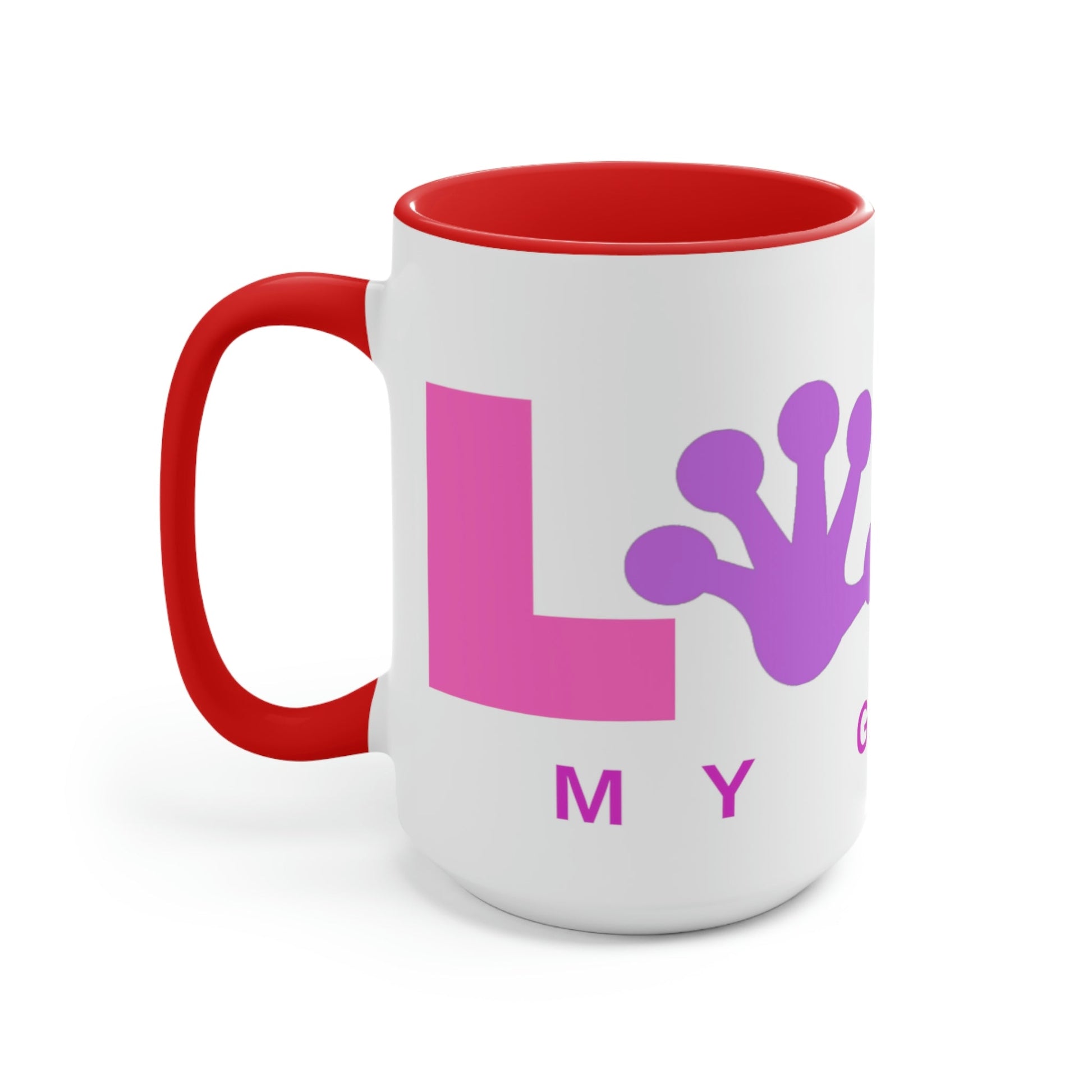 Love My Gecko Two-Tone Coffee Mugs - 15oz