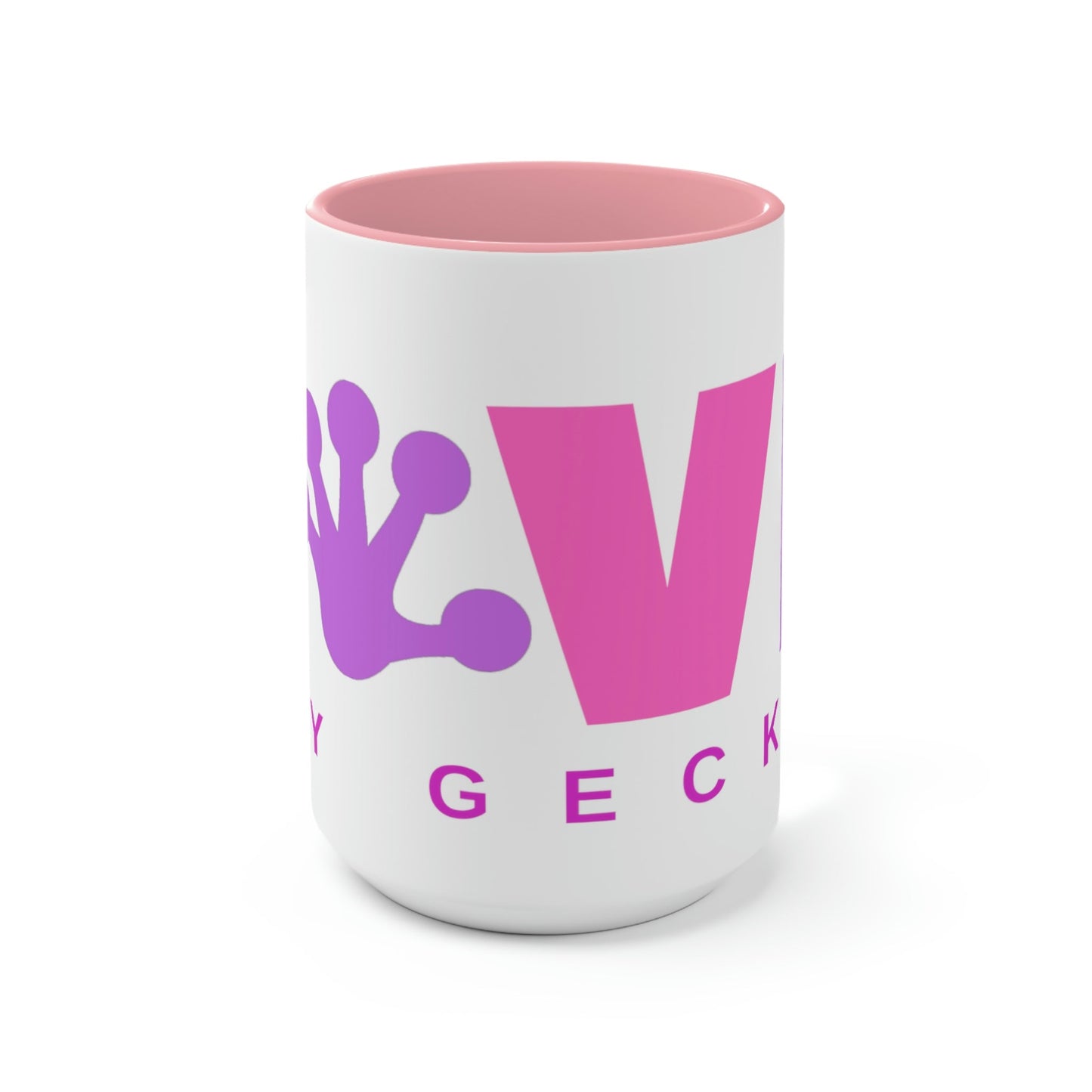 Love My Gecko Two-Tone Coffee Mugs - 15oz