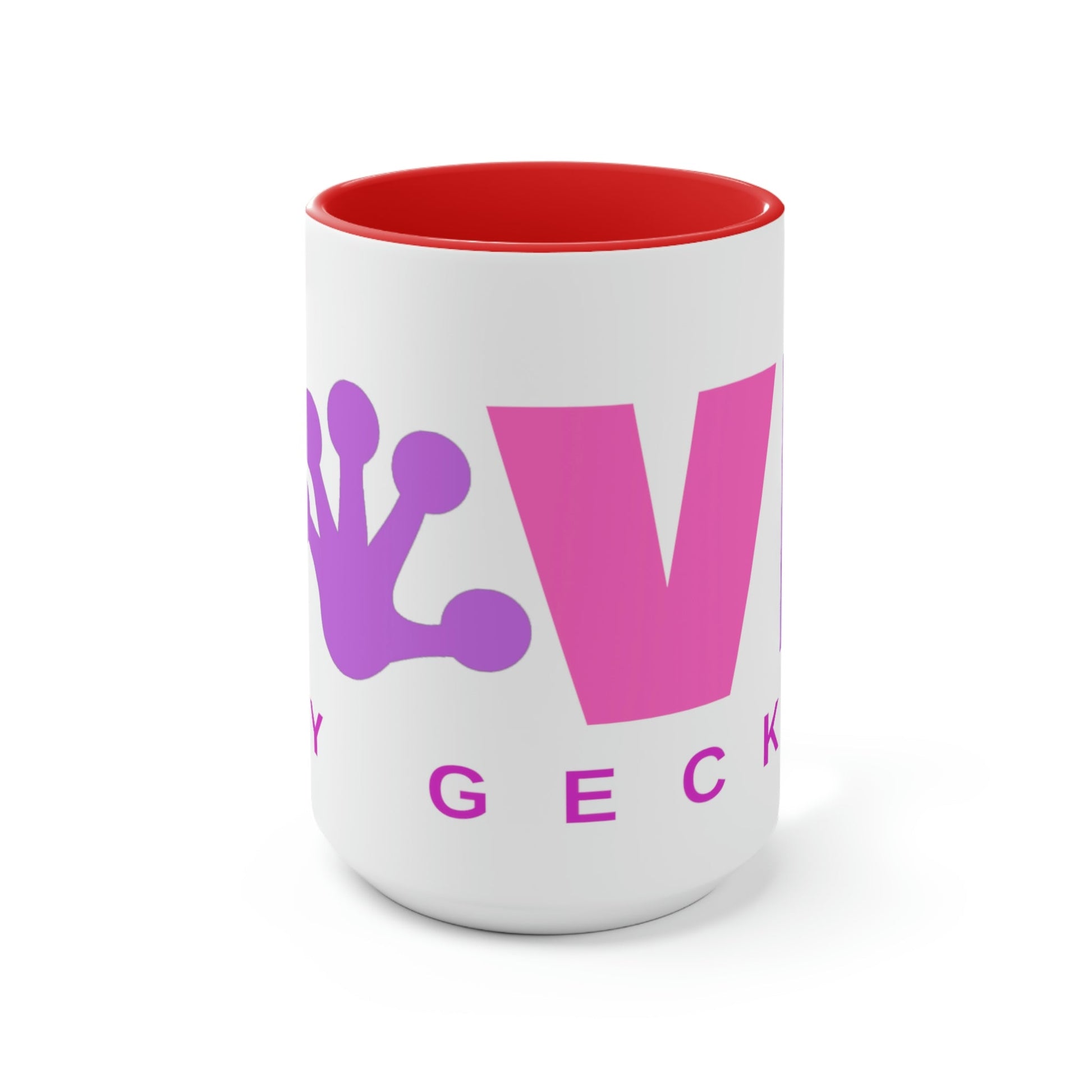 Love My Gecko Two-Tone Coffee Mugs - 15oz