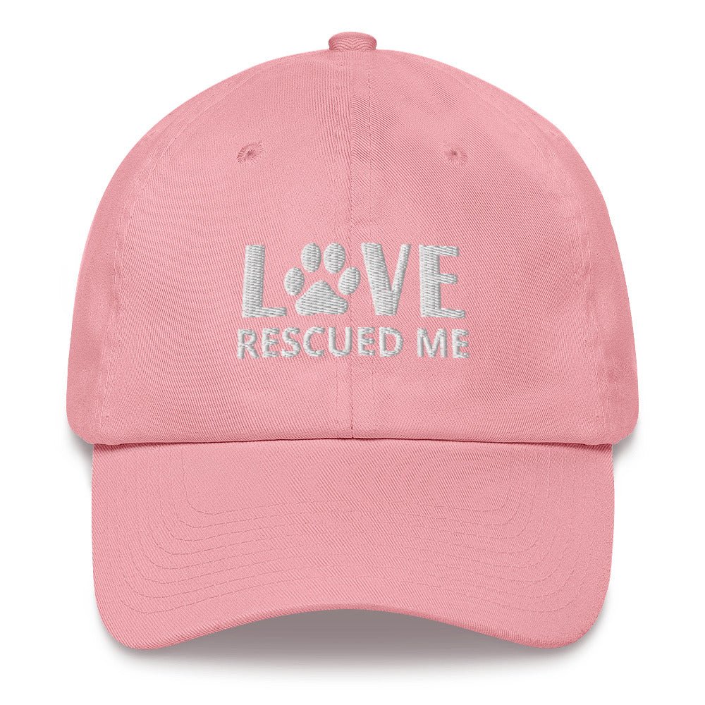 Love Rescued Me | Cat Rescue Hat | Perfect gift for the cat lover in your family!| Multiple Hat Colors Available