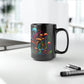 Magic Mushroom Skull 15 oz Coffee Mug perfect for the mushrooming fan or as a birthday gift for nature lovers