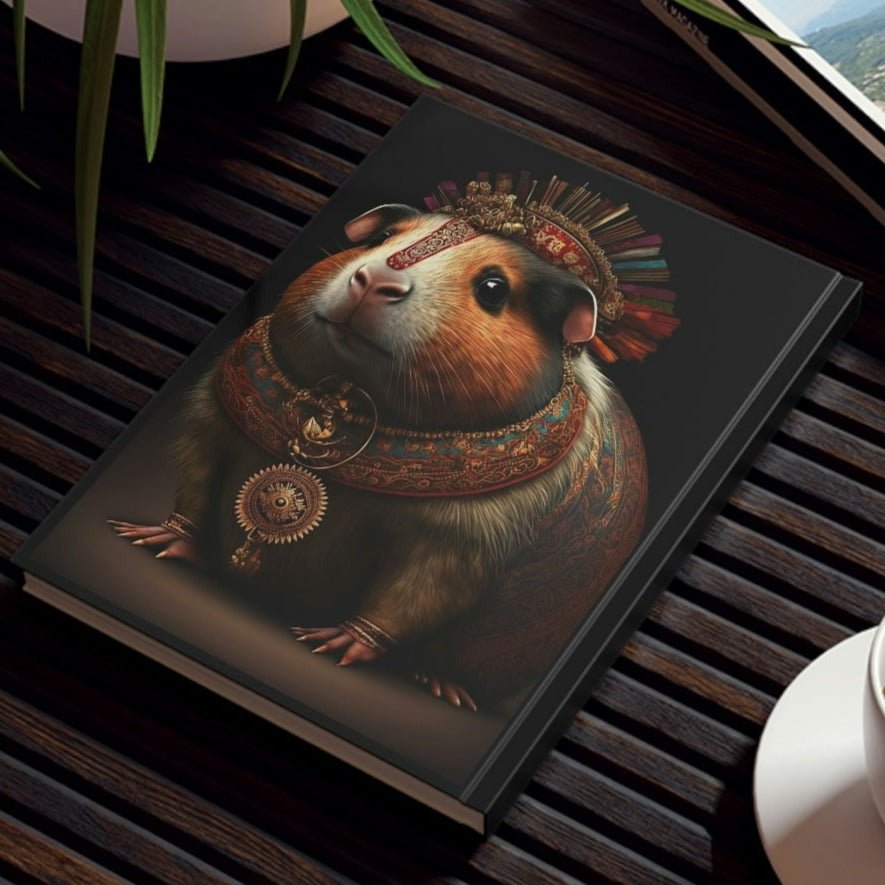 Maharaja Guinea Pig Hard Backed Journal