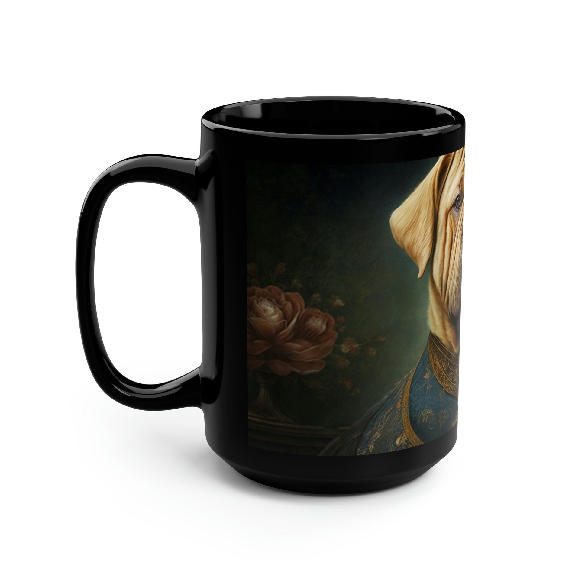 Male Shar-Pei Dog - 15 oz Coffee Mug