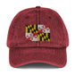 Maryland Flag Vintage Cotton Twill Cap