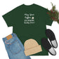 May Your Coffee Kick In Before Reality Does Heavy Cotton Tee
