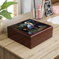 Midnight Great Blue Heron Art Gift and Jewelry Box