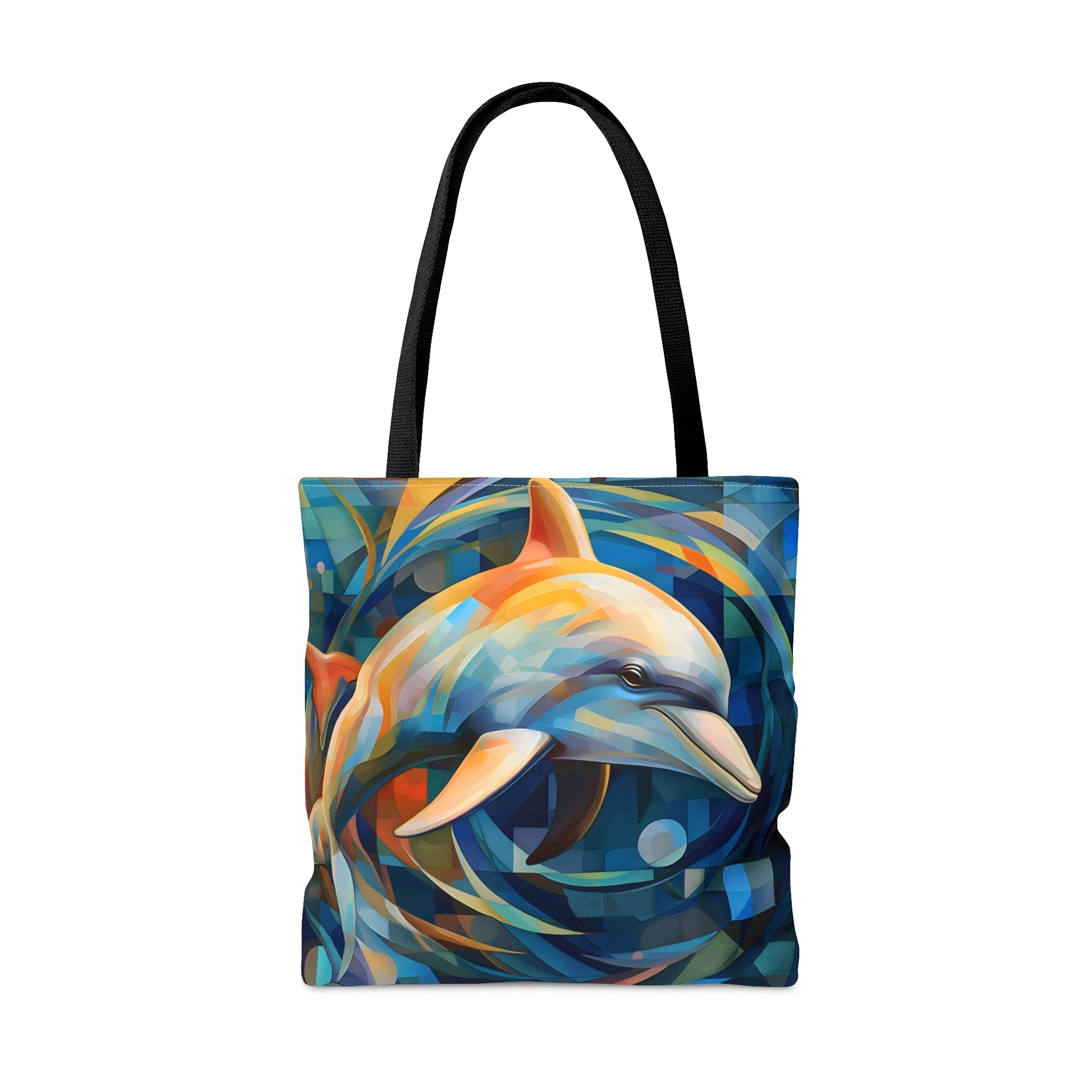 Minimalism Abstract Dolphin Tote Bag