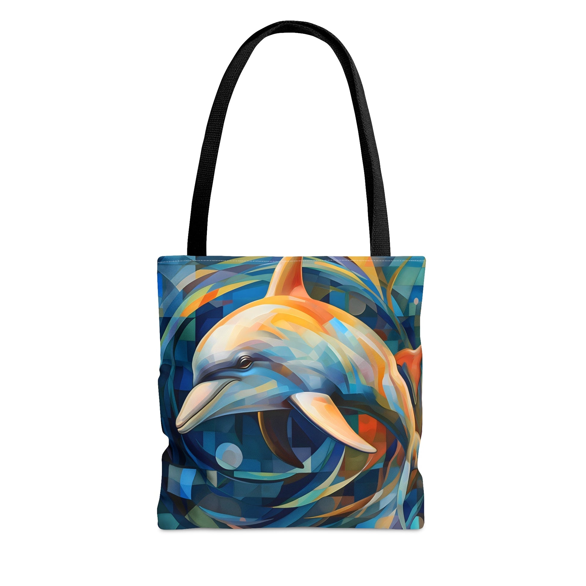 Minimalism Abstract Dolphin Tote Bag