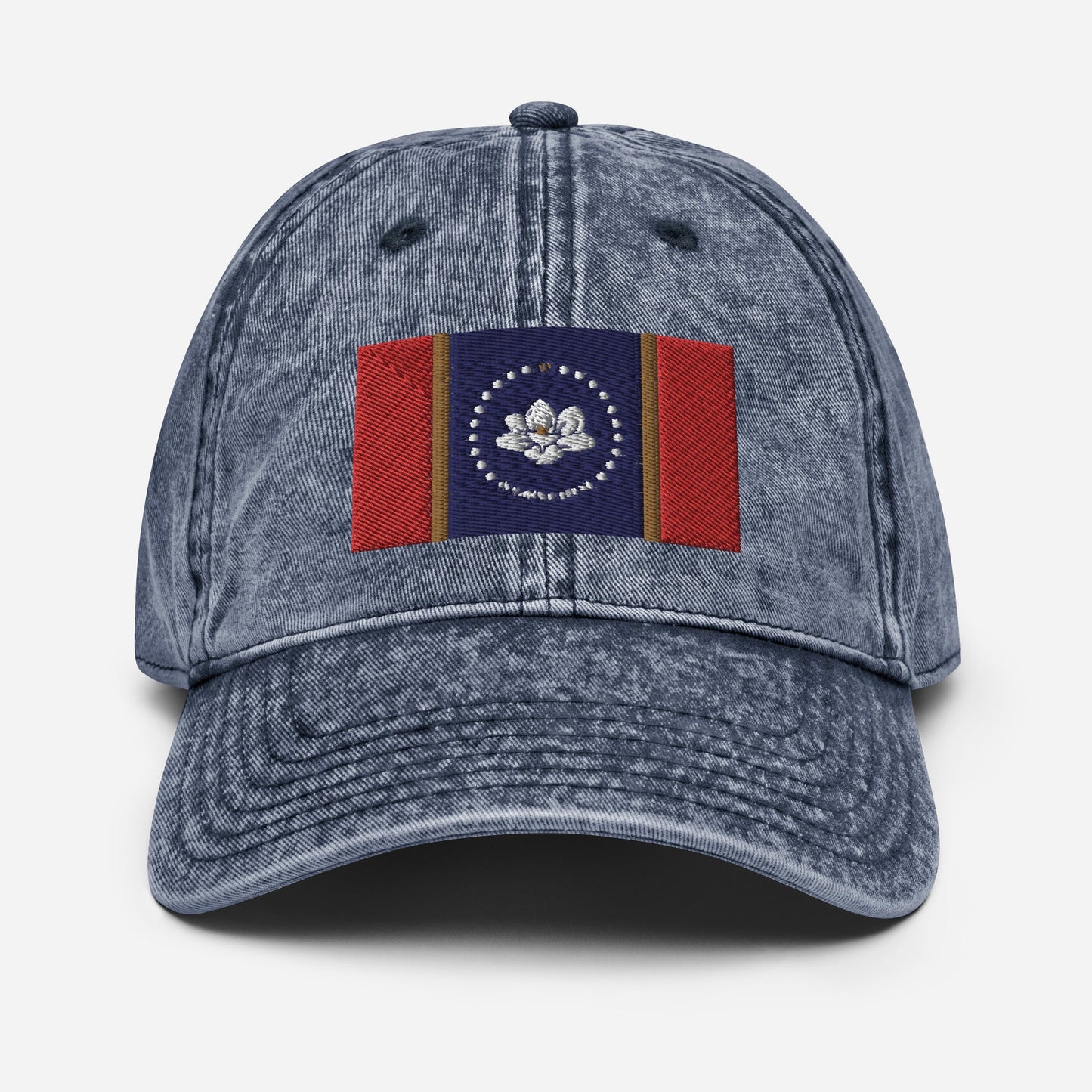 Mississippi Flag Vintage Cotton Twill Cap