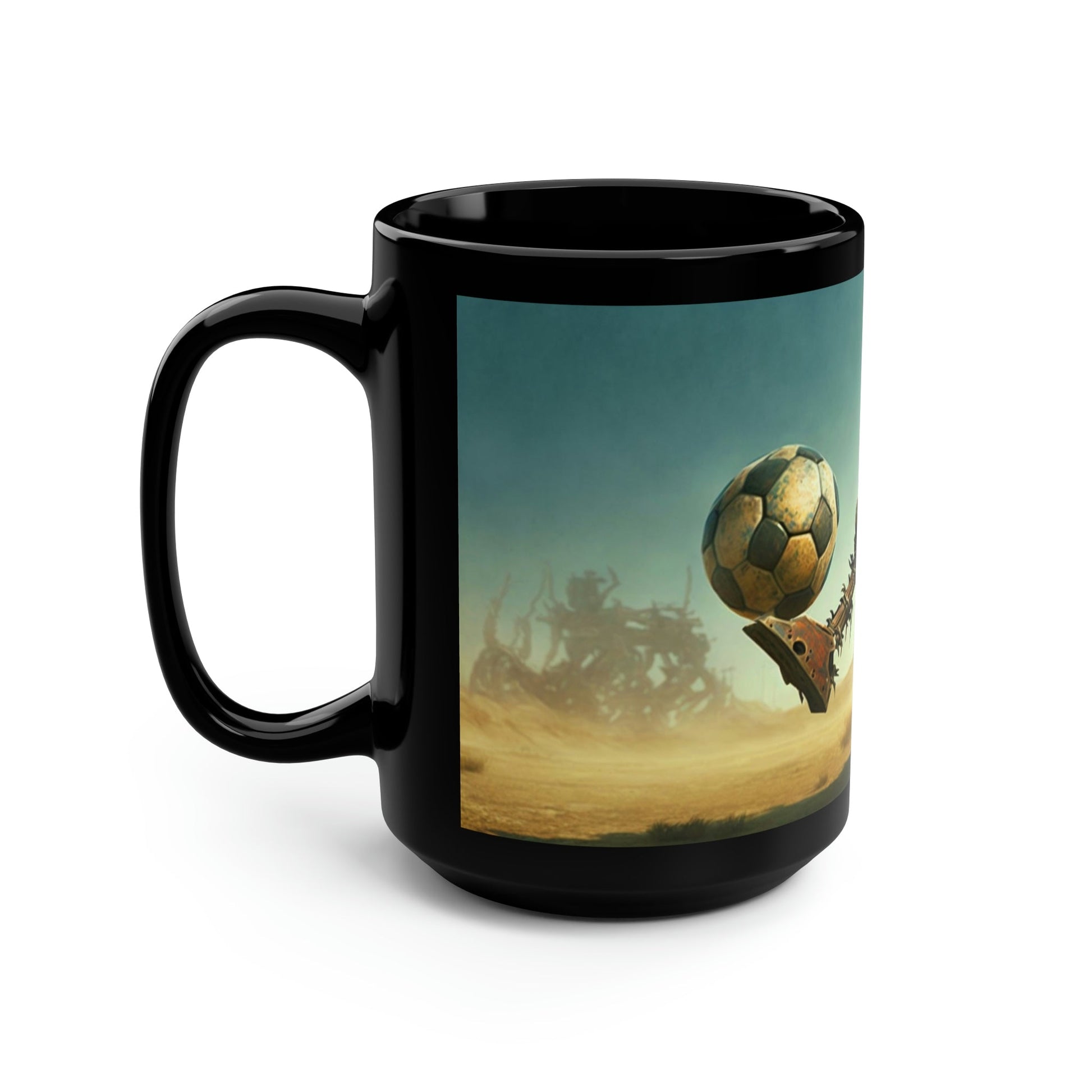 Monster Soccer Player 15 oz Coffee Mug Gift