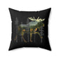 Moose in the Woods Square Pillow
