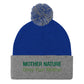 Mother Nature Pom-Pom Beanie - Obey Your Mother | You know a climate activist that will love this nature hat
