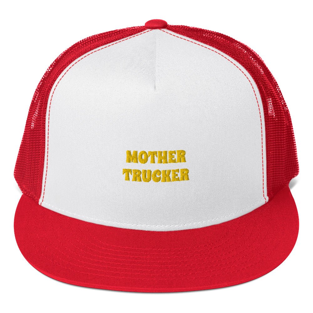 MOTHER TRUCKER Trucker Cap Mom Mama Trucking Truck Driving Occupation Nice Funny Cap Gift Travel Road