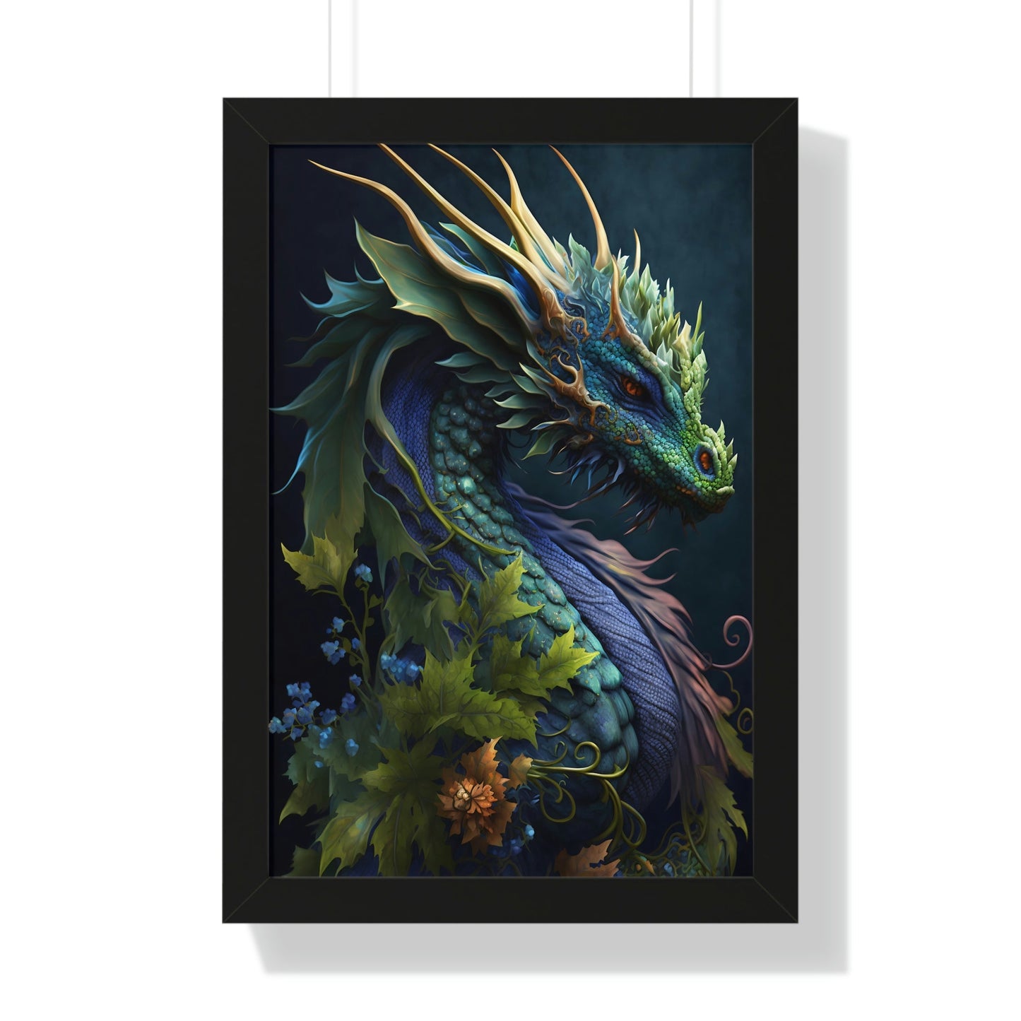 Mr. Dragon | Framed Vertical Poster