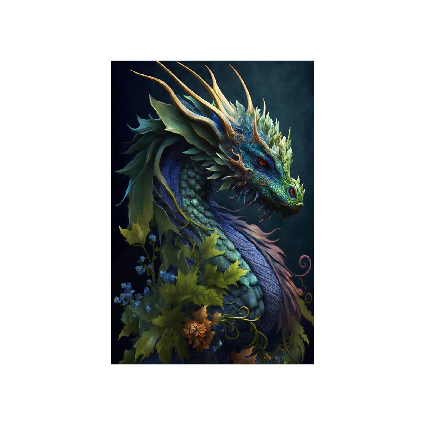 Mr. Dragon | Premium Matte Vertical Posters