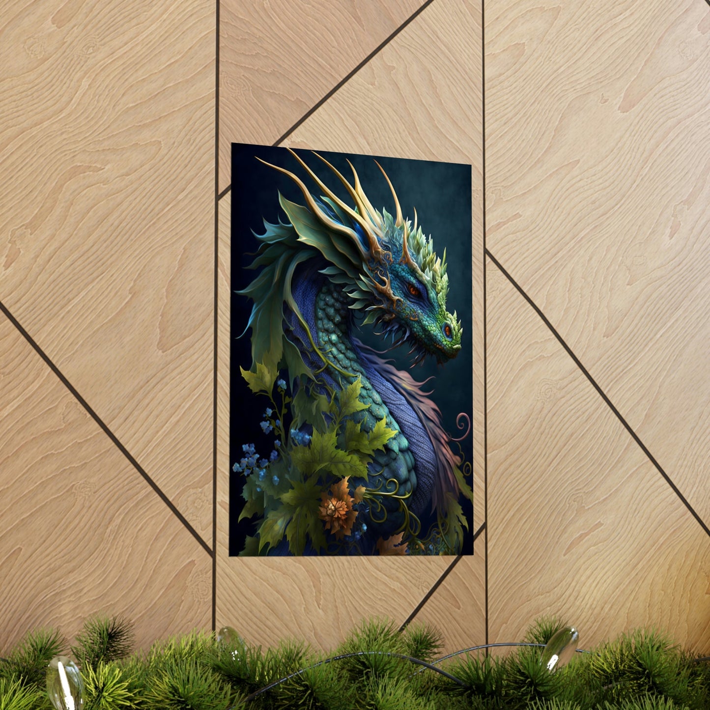 Mr. Dragon | Premium Matte Vertical Posters