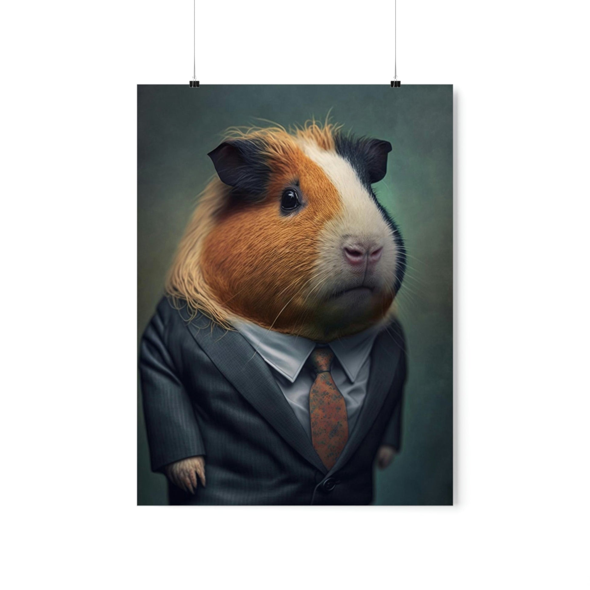 Mr. Guinea Pig Premium Matte Vertical Posters