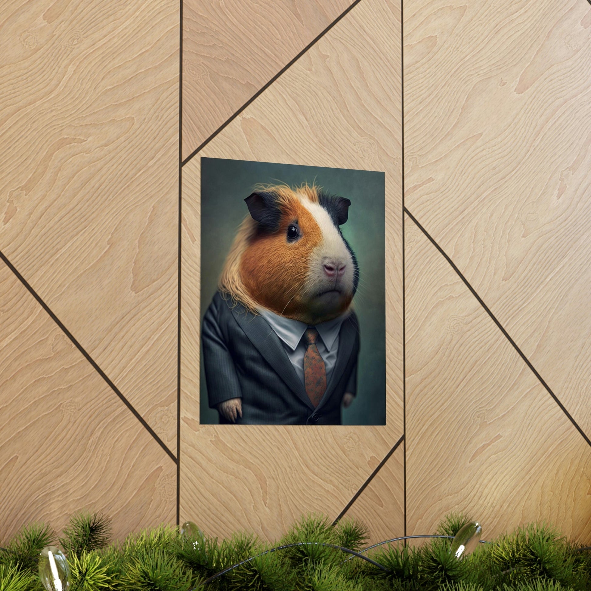 Mr. Guinea Pig Premium Matte Vertical Posters