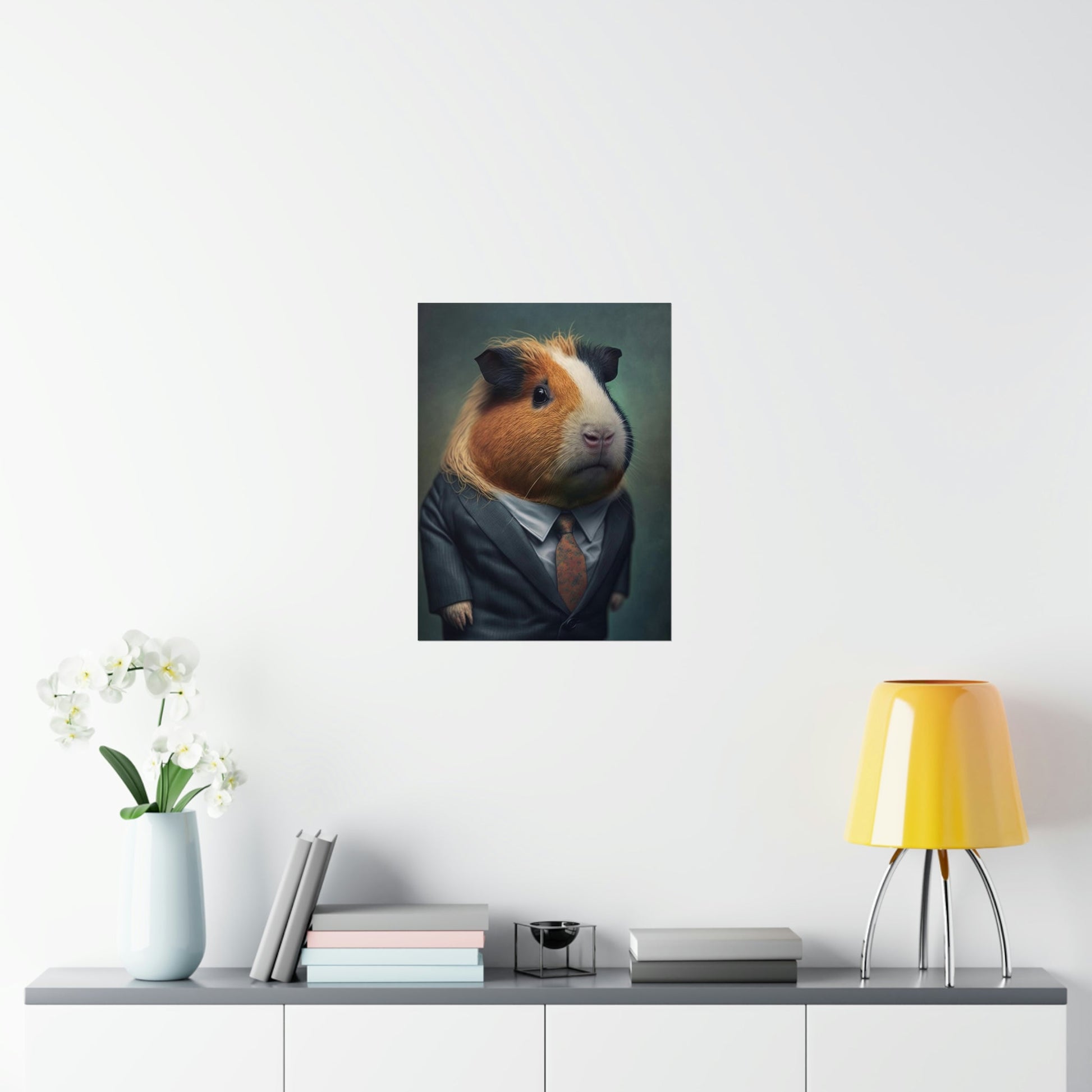 Mr. Guinea Pig Premium Matte Vertical Posters