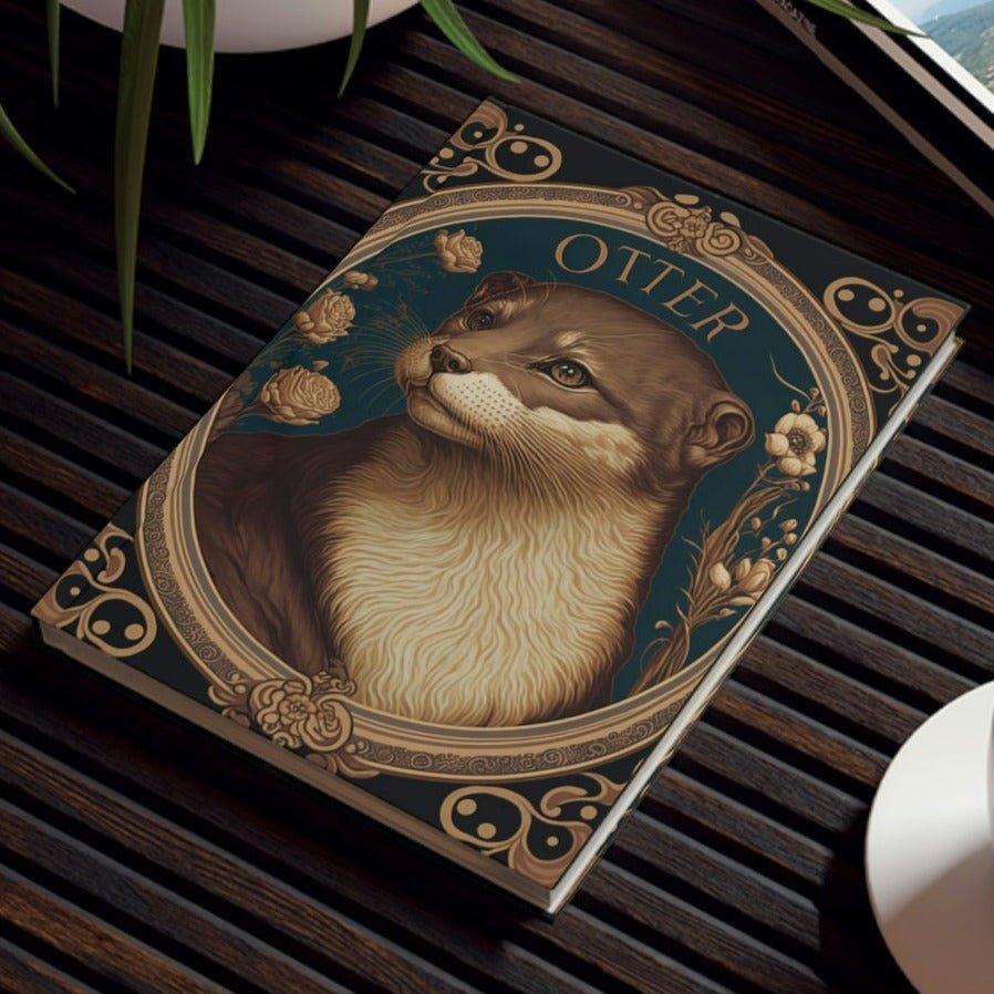 Mr. Otter Hard Backed Journal