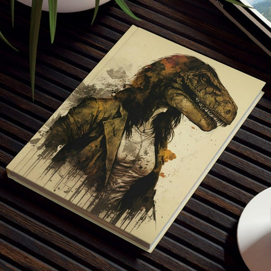 Ms. T-Rex Hard Backed Journal