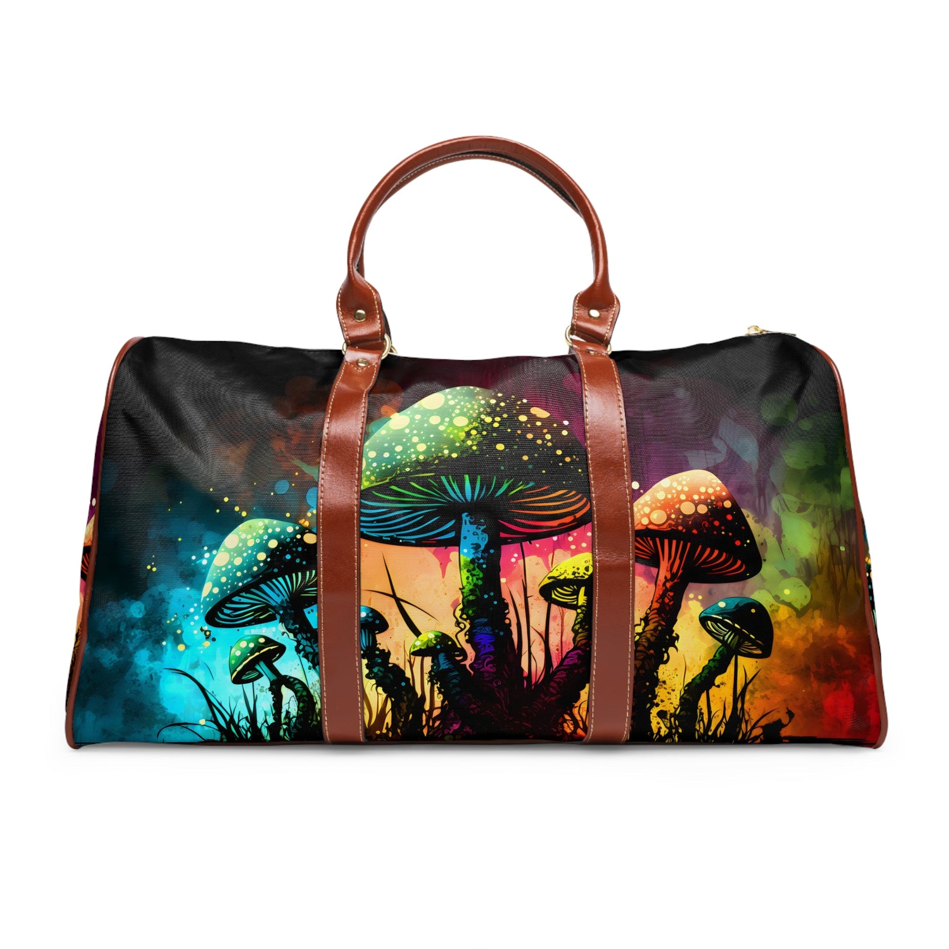 Mushroom Travel Bag - Bigger than most duffle bags, tote bags and even most weekender bags!