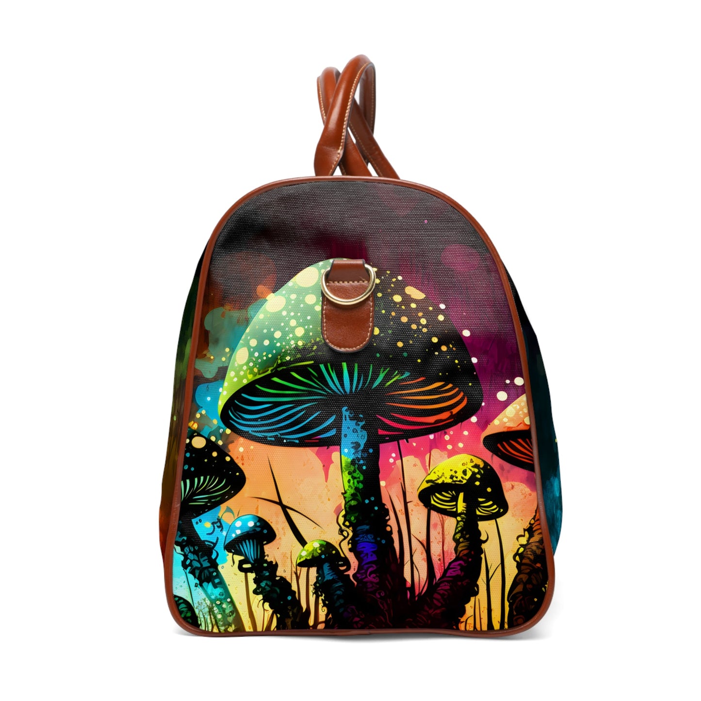 Mushroom Travel Bag - Bigger than most duffle bags, tote bags and even most weekender bags!