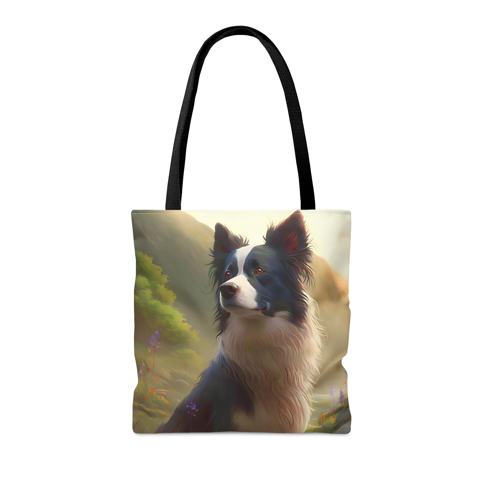 Noble Sheep Herder Border Collie Tote Bag