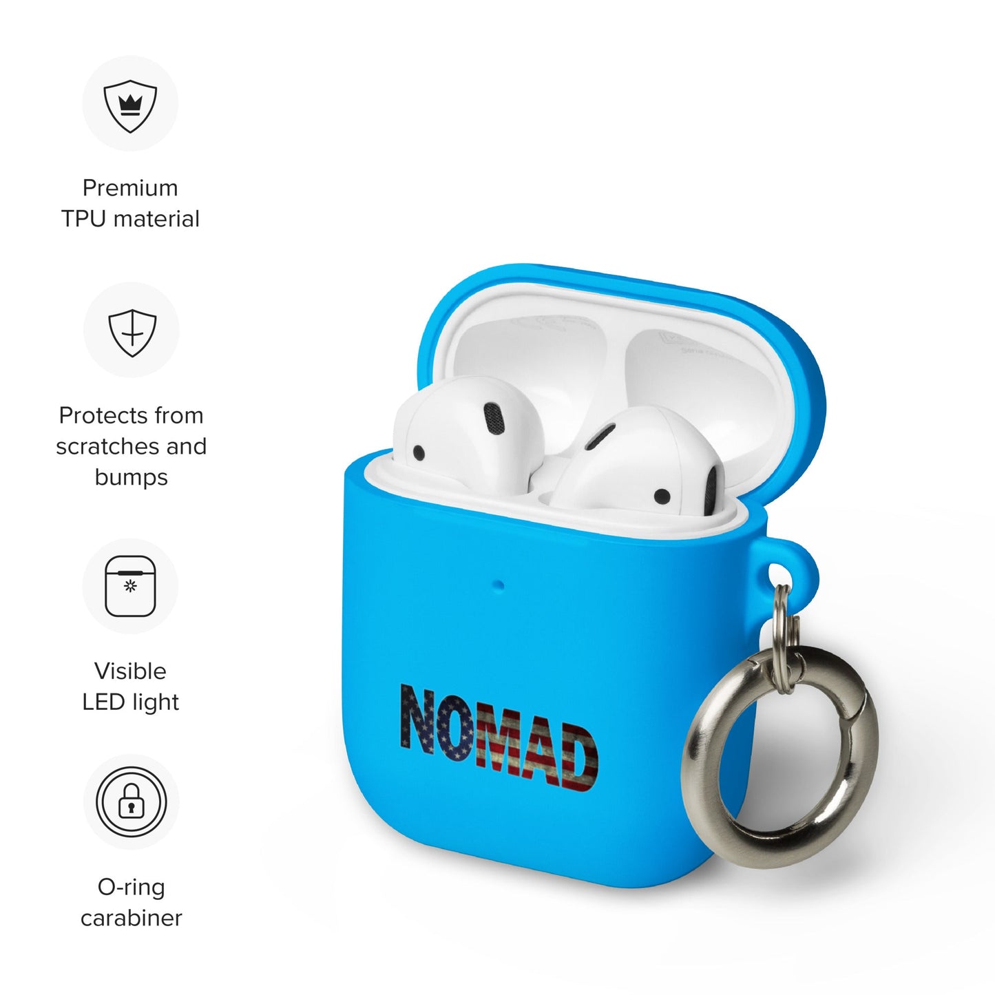 Nomad American Flag AirPods Case