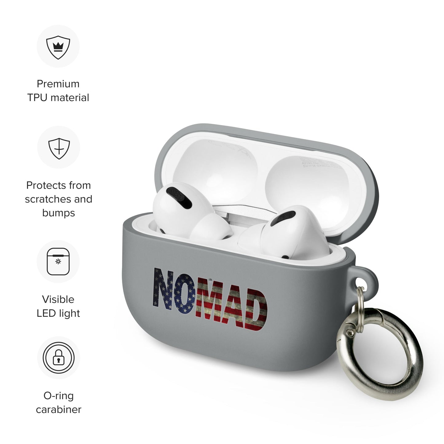 Nomad American Flag AirPods Case