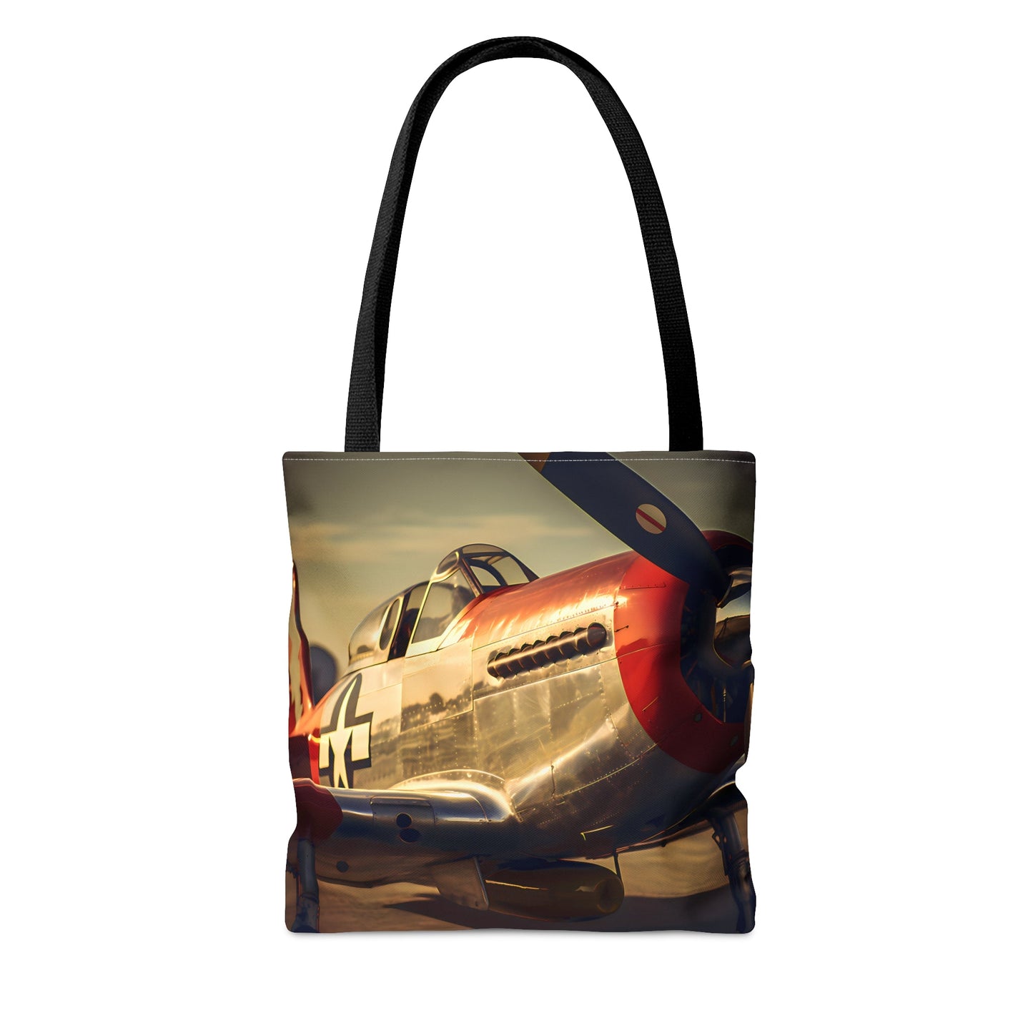 North American P-51 Mustang Tote Bag