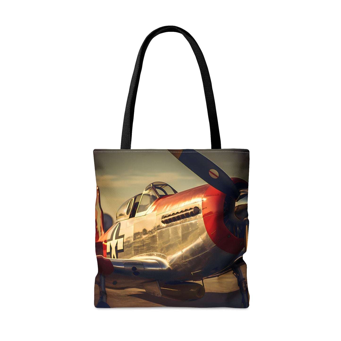 North American P-51 Mustang Tote Bag