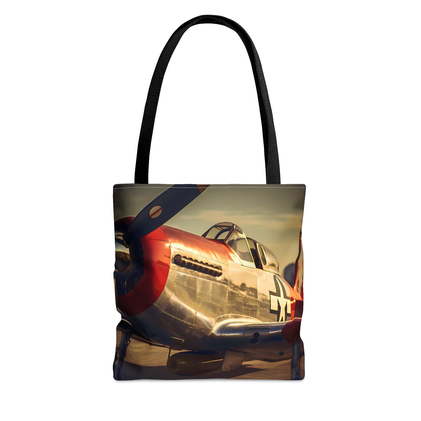 North American P-51 Mustang Tote Bag