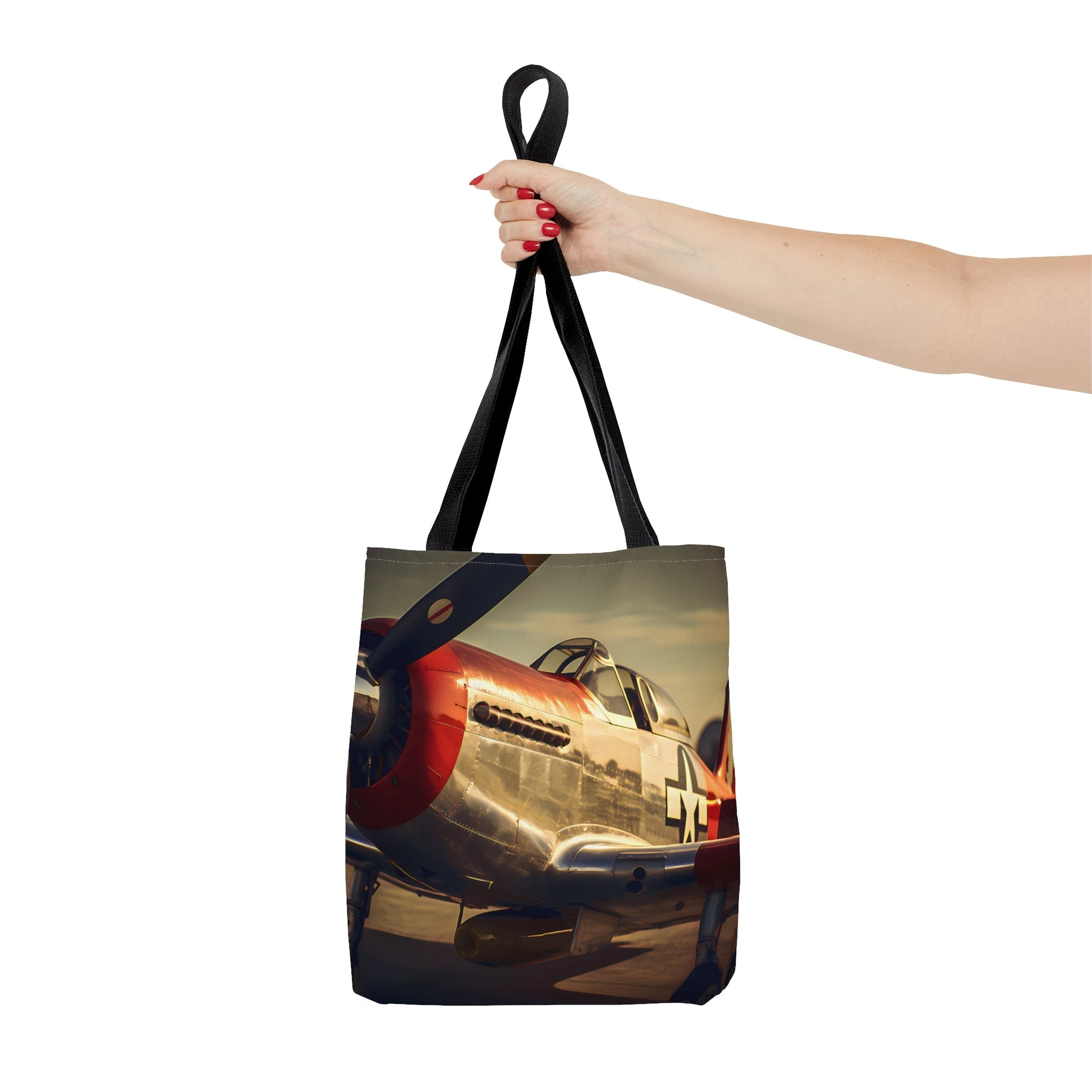 North American P-51 Mustang Tote Bag