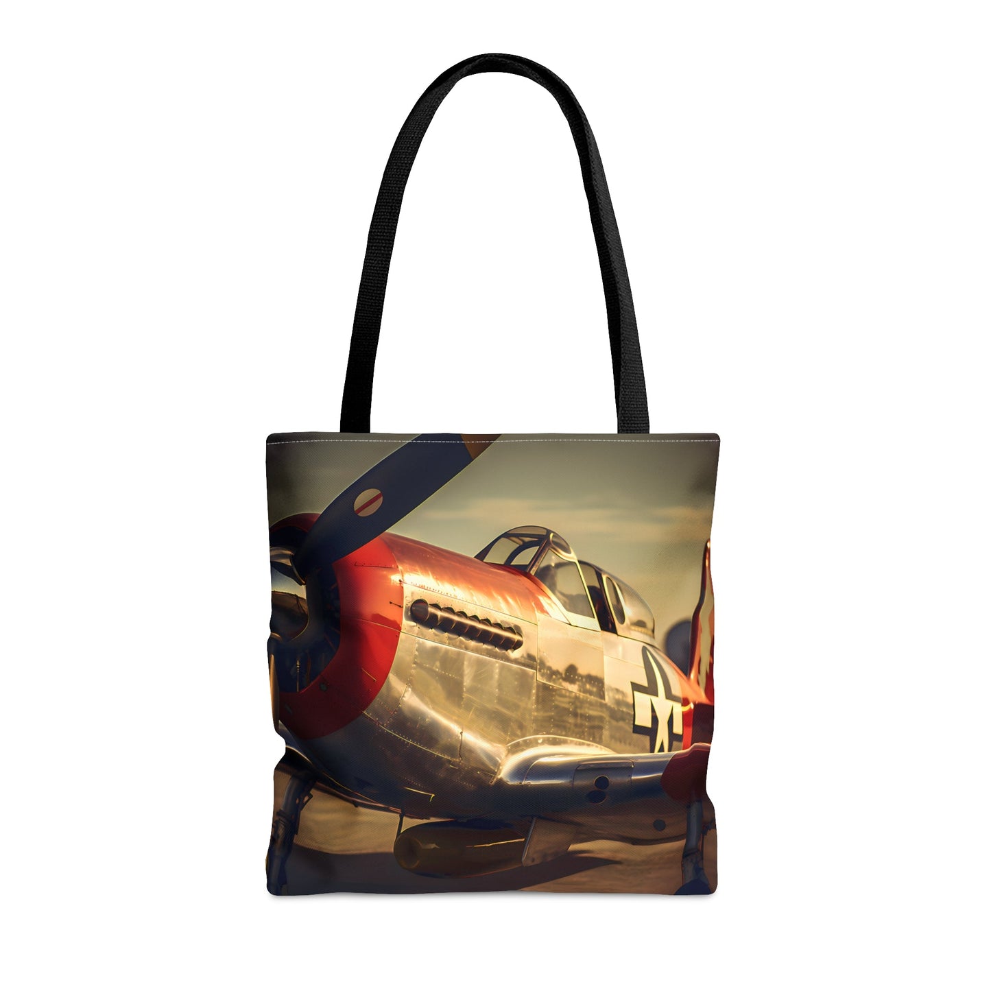 North American P-51 Mustang Tote Bag