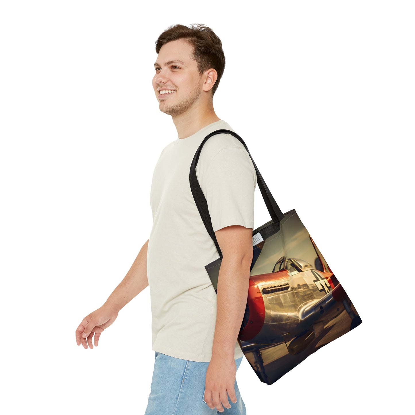 North American P-51 Mustang Tote Bag