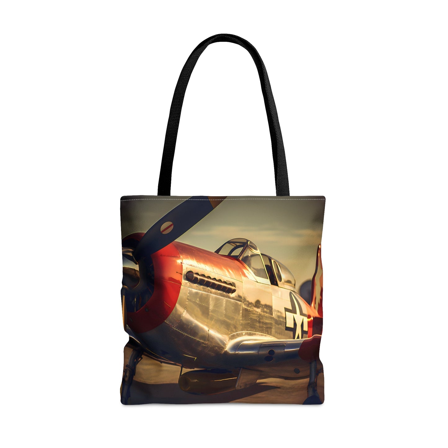 North American P-51 Mustang Tote Bag