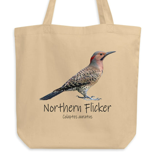 Northern Flicker Eco Tote Bag - Printed Front and Back