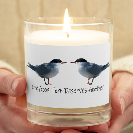 One Good Tern Deserves Another Glass Jar Soy Wax Candle