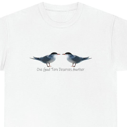 One Good Tern Deserves Another Unisex Heavy Cotton Tee