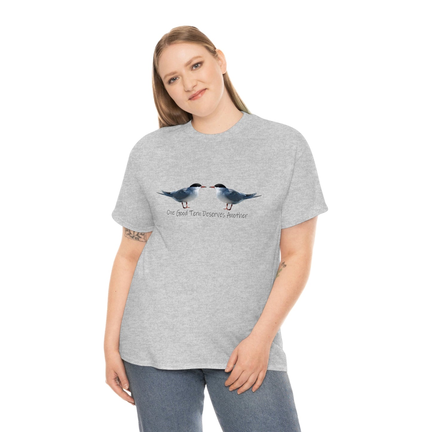 One Good Tern Deserves Another Unisex Heavy Cotton Tee