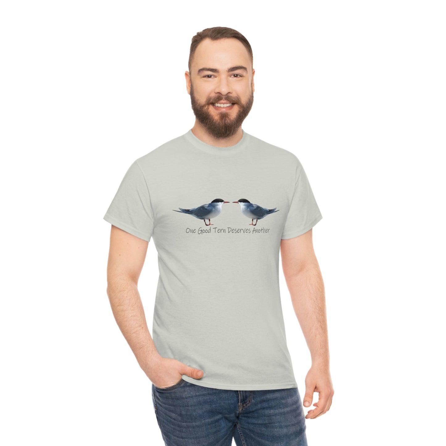 One Good Tern Deserves Another Unisex Heavy Cotton Tee