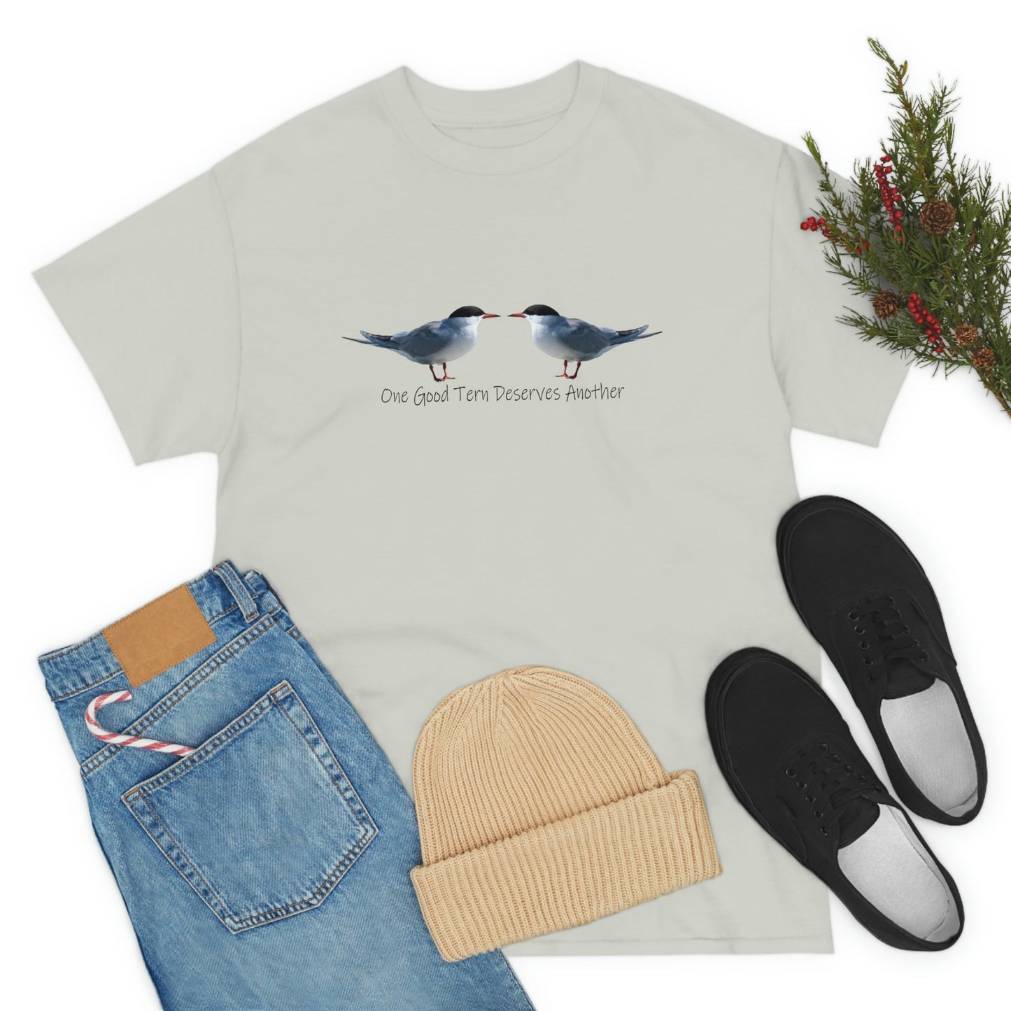 One Good Tern Deserves Another Unisex Heavy Cotton Tee